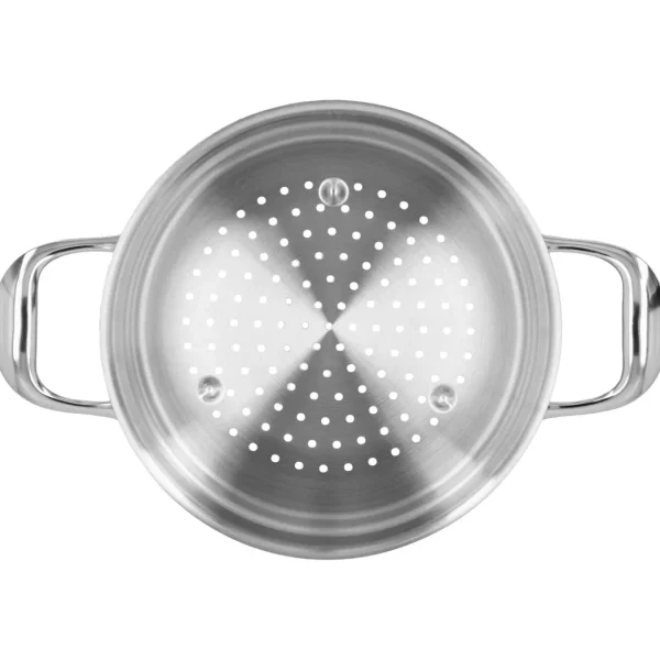 DEMEYERE Steamer Inserts*3.2 Qt, 18/10 Stainless Steel Steamer Insert Silver