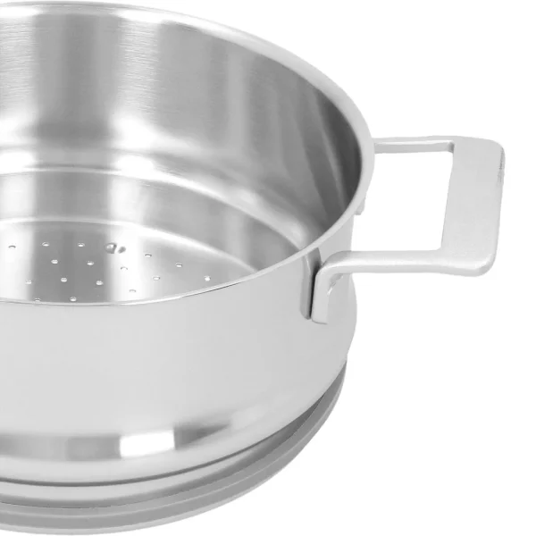 DEMEYERE Steamer Inserts*5.5 Qt, 18/10 Stainless Steel Steamer Insert Silver