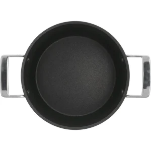 DEMEYERE Stew Pots*2.6 Qt, Aluminum, Nonstick Dutch Oven Black Matte