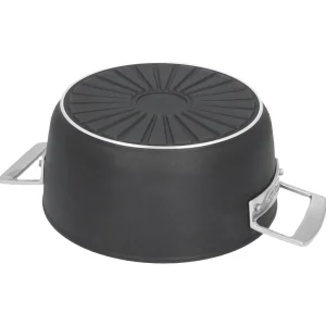 DEMEYERE Stew Pots*2.6 Qt, Aluminum, Nonstick Dutch Oven Black Matte