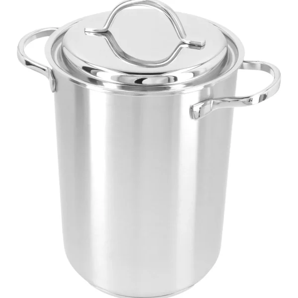 DEMEYERE Specialty Cookware*4.8 Qt Asparagus/Pasta Cooker Set, 18/10 Stainless Steel Silver