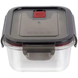 ZWILLING Food Storage Containers*0.625 Qt, Borosilicate Glass, Rectangular, Storage Container Transparent