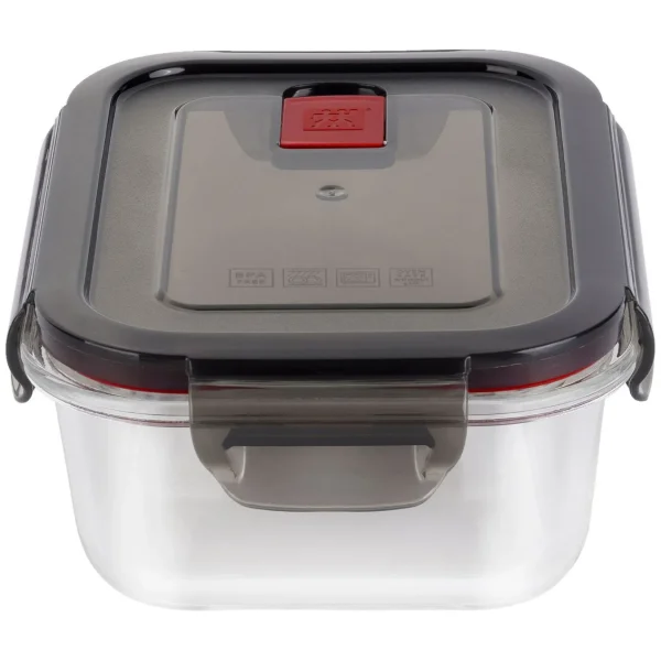 ZWILLING Food Storage Containers*0.625 Qt, Borosilicate Glass, Rectangular, Storage Container Transparent