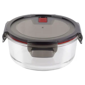 ZWILLING Food Storage Containers*1.25 Qt, Borosilicate Glass, Round, Storage Container Transparent
