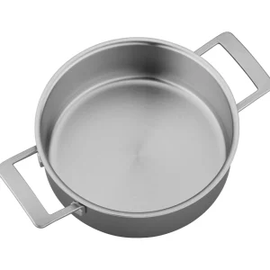 DEMEYERE Saute Pans*4 Qt Deep Saute Pan With Double Handle And Lid, 18/10 Stainless Steel