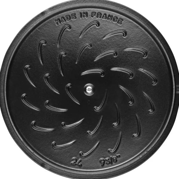 STAUB French Ovens*3.75 Qt, Essential French Oven Rooster Lid, Grenadine