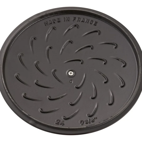 STAUB French Ovens*3.75 Qt, Essential French Oven Rooster Lid, Grenadine