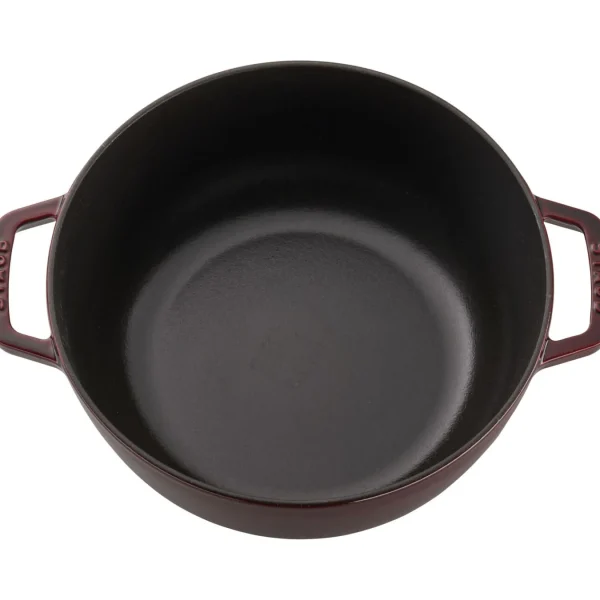 STAUB French Ovens*3.75 Qt, Essential French Oven Rooster Lid, Grenadine