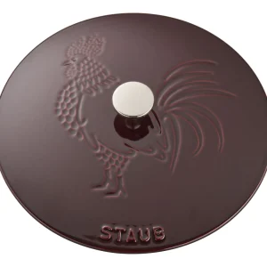 STAUB French Ovens*3.75 Qt, Essential French Oven Rooster Lid, Grenadine