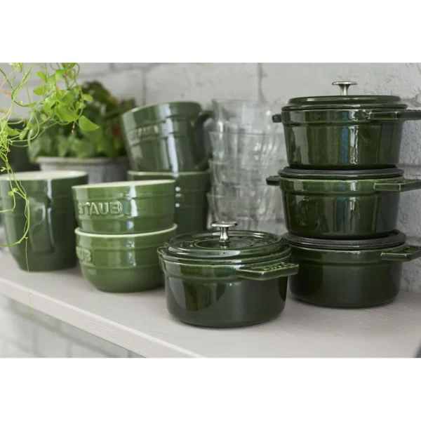 ZWILLING Dessert Bowls*0.275 Qt, Mini Cocotte, - Visual Imperfections Basil