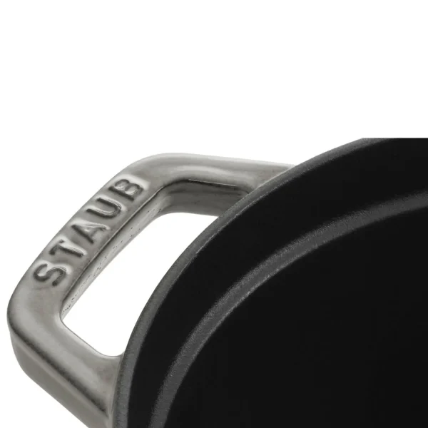 STAUB Dutch Ovens*7 Qt, Oval, Cocotte, Graphite Grey