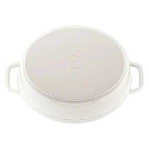 ZWILLING Dutch Ovens*5.75 Qt, Oval, Coq Au Vin Cocotte, White