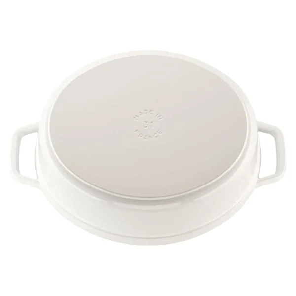 ZWILLING Dutch Ovens*5.75 Qt, Oval, Coq Au Vin Cocotte, White