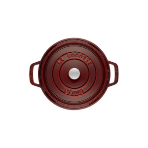 STAUB Dutch Ovens*2.75 Qt, Round, Cocotte, Grenadine