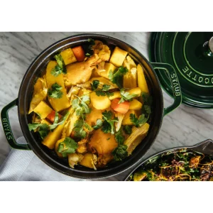 STAUB Dutch Ovens*4 Qt, Round, Cocotte, Basil