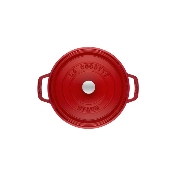 STAUB Dutch Ovens*2.75 Qt, Round, Cocotte, Cherry