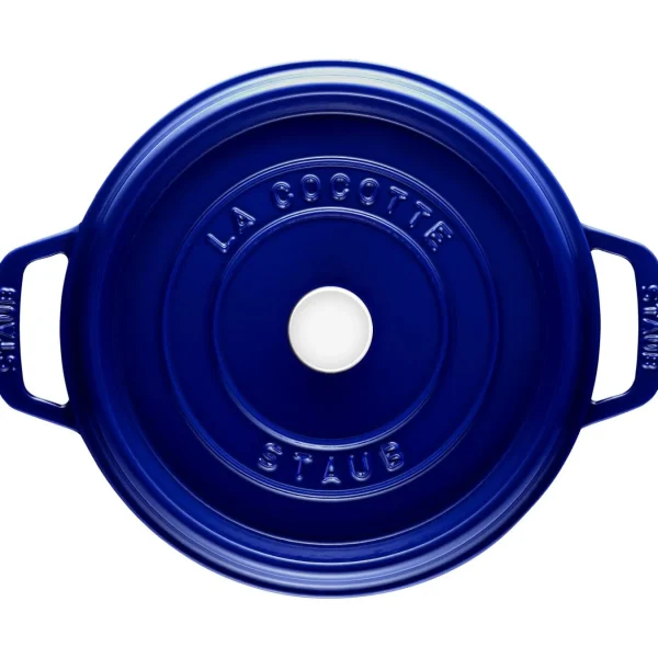 STAUB Dutch Ovens*8.75 Qt, Round, Cocotte, Dark Blue