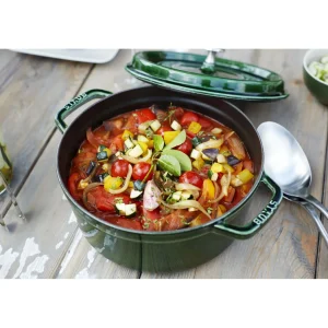 STAUB Dutch Ovens*7 Qt, Round, Cocotte, Basil