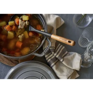 STAUB Dutch Ovens*4 Qt, Round, Cocotte, Graphite Grey