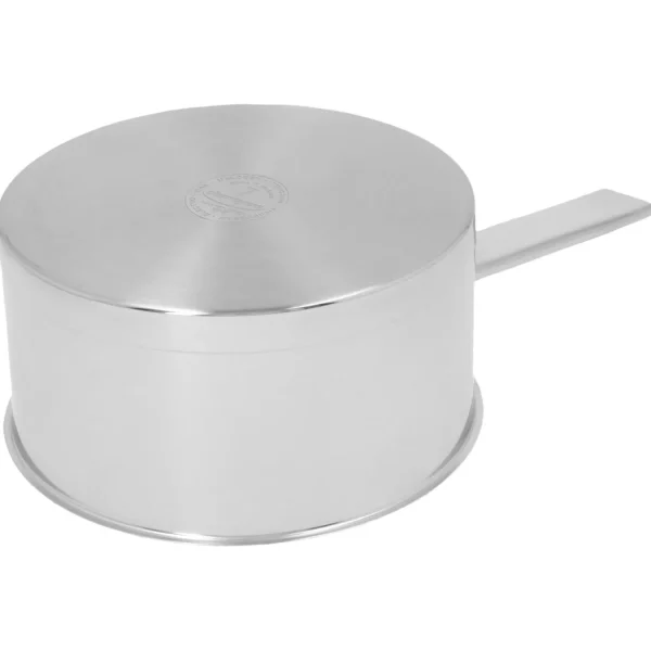 DEMEYERE Saucepans*3.2 Qt Sauce Pan With Double Walled Lid, 18/10 Stainless Steel Silver