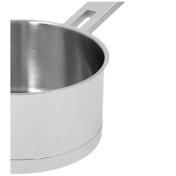 DEMEYERE Saucepans*1.6 Qt Sauce Pan With Double Walled Lid, 18/10 Stainless Steel Silver