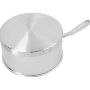 DEMEYERE Saucepans*2.25 Qt Sauce Pan With Lid, 18/10 Stainless Steel Silver