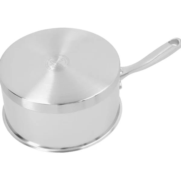 DEMEYERE Saucepans*1.6 Qt Sauce Pan With Lid, 18/10 Stainless Steel Silver