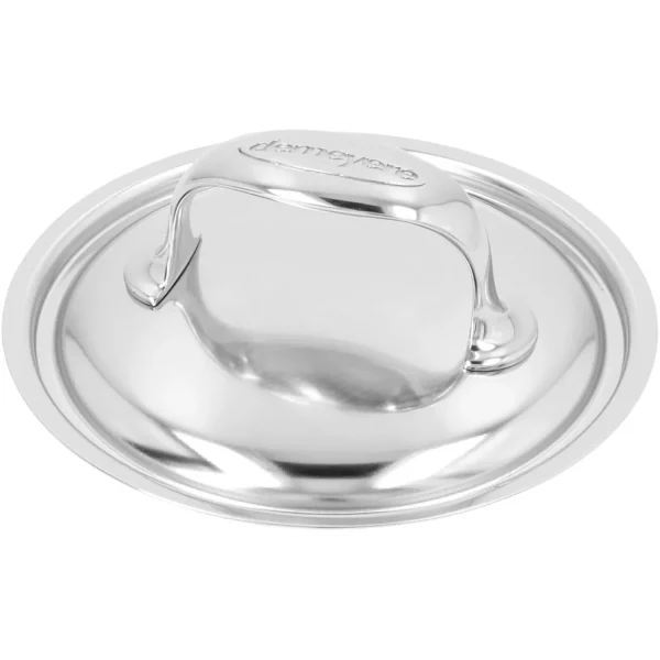 DEMEYERE Saucepans*1.1 Qt Sauce Pan With Lid, 18/10 Stainless Steel Silver
