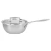 DEMEYERE Saucepans*2 Qt Saucier With Lid, 18/10 Stainless Steel Silver