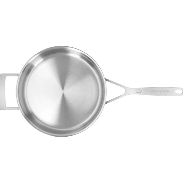 DEMEYERE Saute Pans*3 Qt Saute Pan With Helper Handle And Lid, 18/10 Stainless Steel Silver