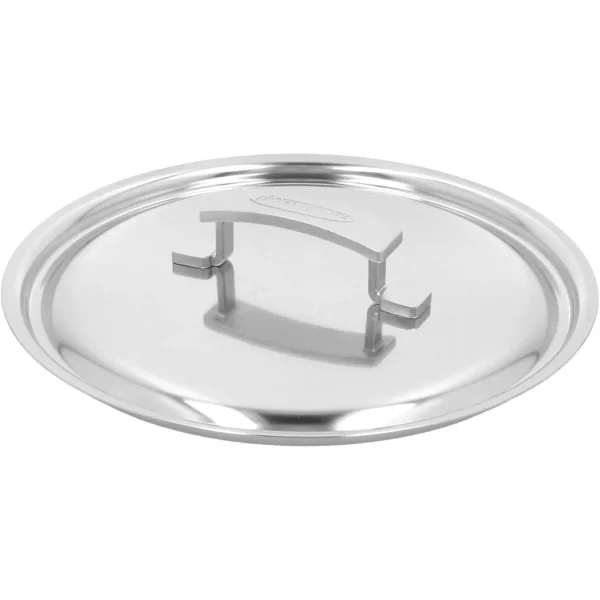 DEMEYERE Stock Pots*8.5 Qt Stock Pot With Lid, 18/10 Stainless Steel Silver