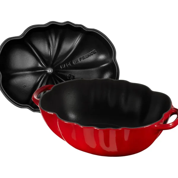 STAUB Specialty Cookware*3 Qt, Tomato, Cocotte, Cherry