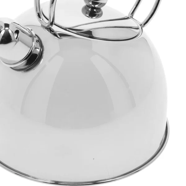 DEMEYERE Tea Kettles*2.6 Qt Whistling Tea Kettle, 18/10 Stainless Steel Silver