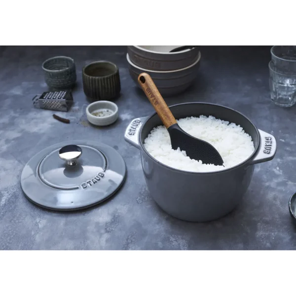 STAUB Cooking Spoons*Rice Spoon Black Matte