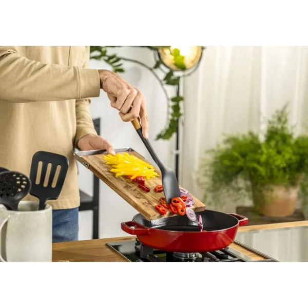 STAUB Turners*Silicone, Wok Turner Black Matte