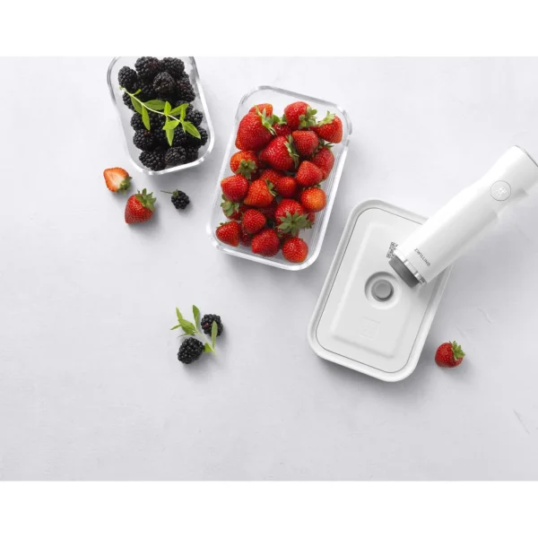 ZWILLING Vacuum Seal Containers*Small Vacuum Container, Glass, Grey