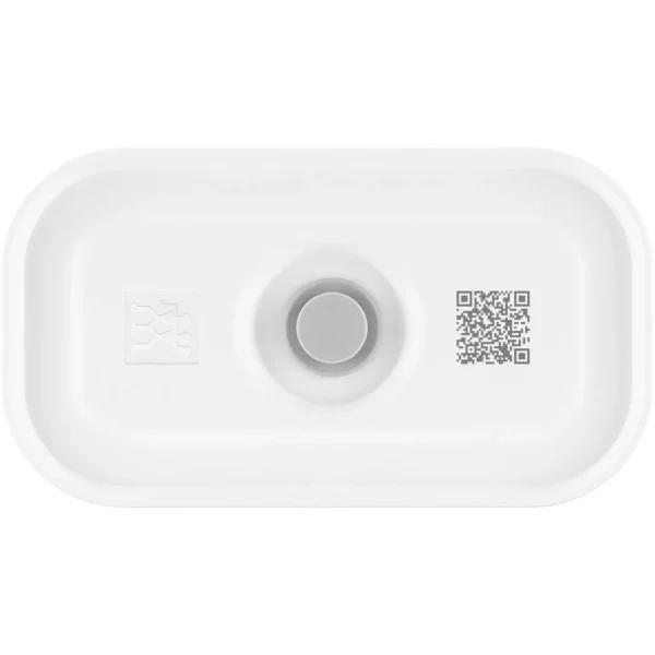 ZWILLING Vaccum Lunch Boxes*Small Vacuum Lunch Box, Plastic, White-Grey
