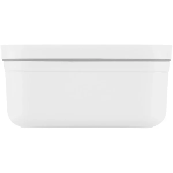 ZWILLING Vaccum Lunch Boxes*Small Vacuum Lunch Box, Plastic, White-Grey