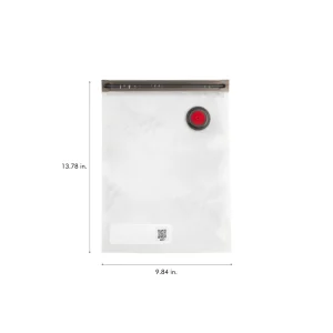 ZWILLING Sous Vide*Small/Medium/Large / 20-Pc Vacuum Bag Set, Plastic Transparent