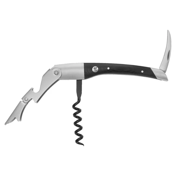 ZWILLING Wine Accessories*18/10 Stainless Steel, Classic Waiter'S Corkscrew With Micarta Handle Silver