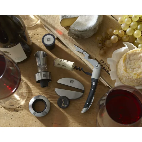 ZWILLING Wine Accessories*18/10 Stainless Steel, Classic Waiter'S Corkscrew With Micarta Handle Silver