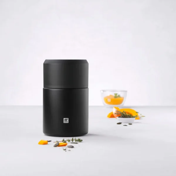 ZWILLING Food Storage Containers*Stainless Steel Food Jar Black Matte