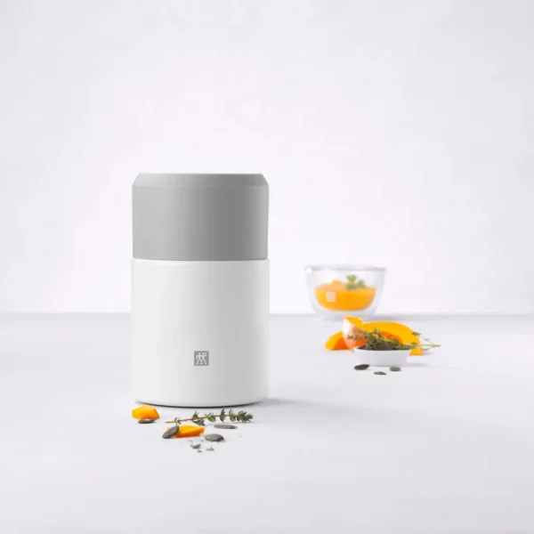 ZWILLING Food Storage Containers*Stainless Steel Food Jar White-Grey