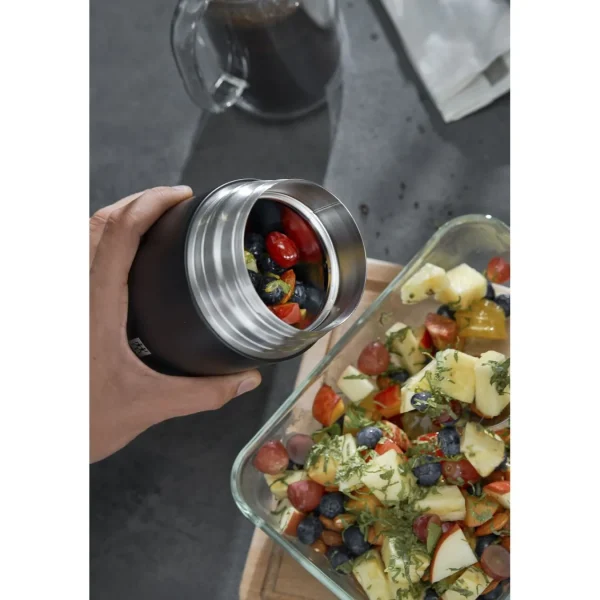 ZWILLING Food Storage Containers*Stainless Steel Food Jar Black Matte