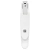 ZWILLING Nail Clipper*Toenail Clippers, Stainless Steel | White