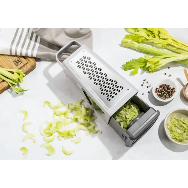 ZWILLING Grater*Tower/Box Grater, Grey