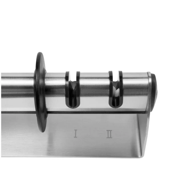 ZWILLING Knife Sharpeners*Twinsharp Duo Stainless Steel Handheld Knife Sharpener Silver