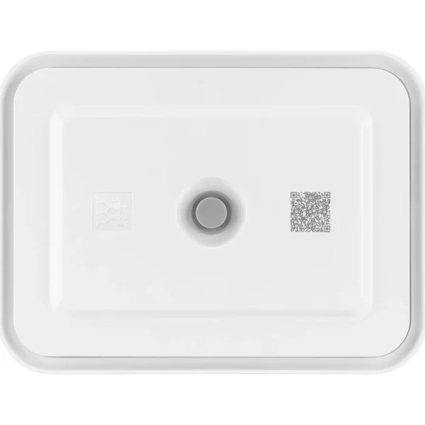 ZWILLING Vacuum Seal Containers*Vacuum Fridge Container, Plastic, Semitransparent-Grey
