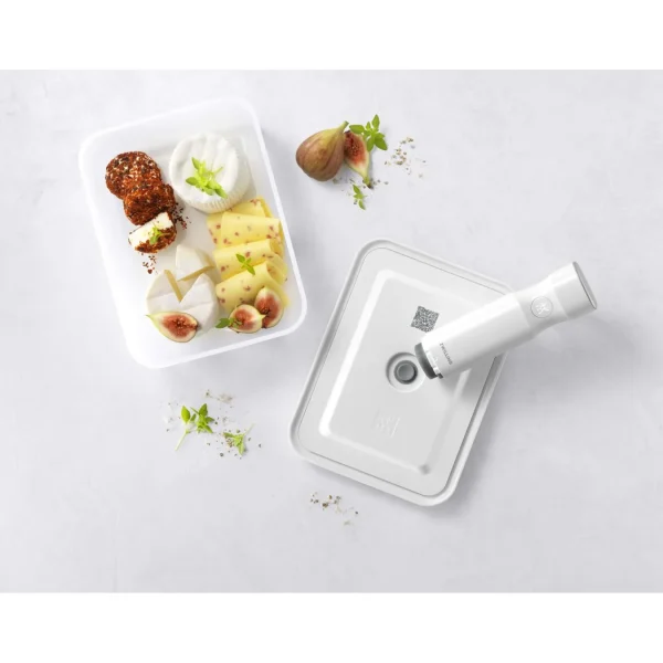 ZWILLING Vacuum Seal Containers*Vacuum Fridge Container, Plastic, Semitransparent-Grey