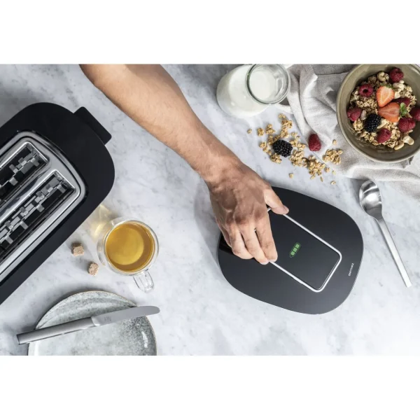 ZWILLING Food Scales*Wireless Charging Kitchen Scale - Black Black Matte